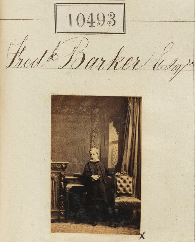 Frederick barker npg ax60207