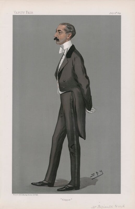 Reginald henshaw ward ('men of the day. no. 754.') npg d44969