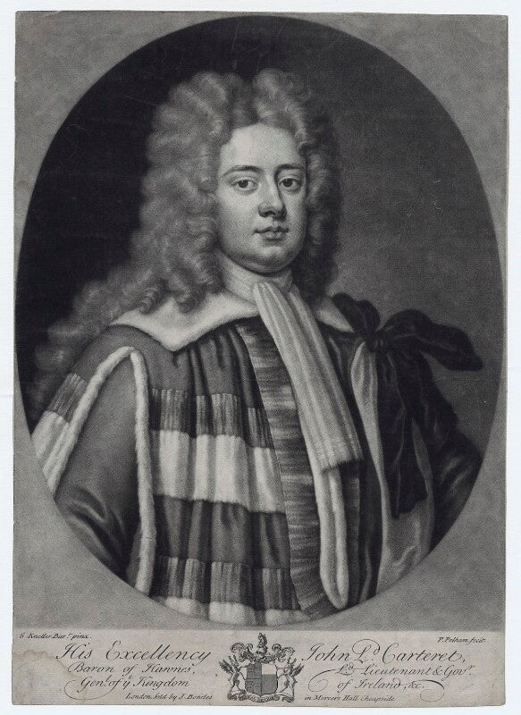 John carteret, 2nd earl granville when baron carteret npg d27427