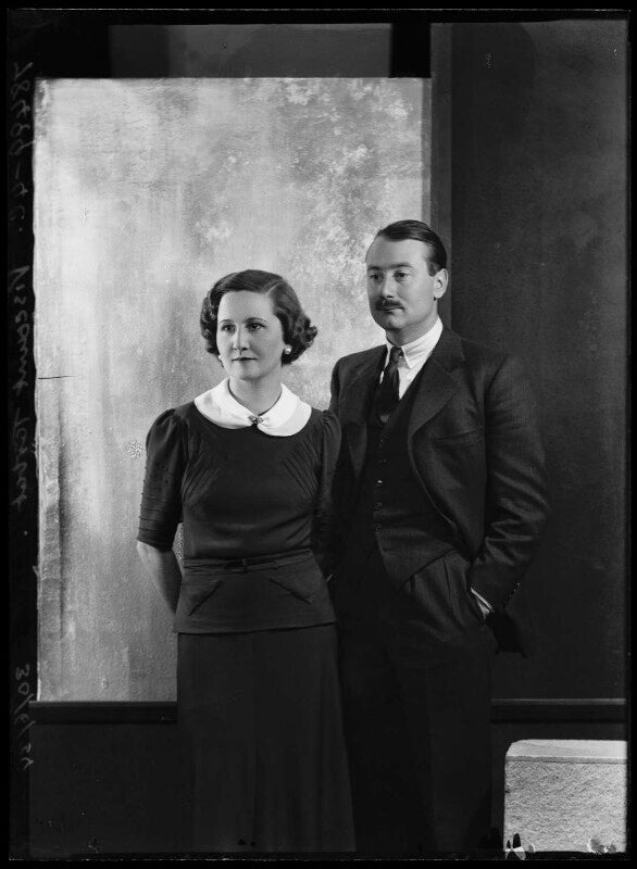 Roderick mackenzie, 4th earl cromartie; dorothy blunt mackenzie (née downing), viscountess tarbat npg x105050