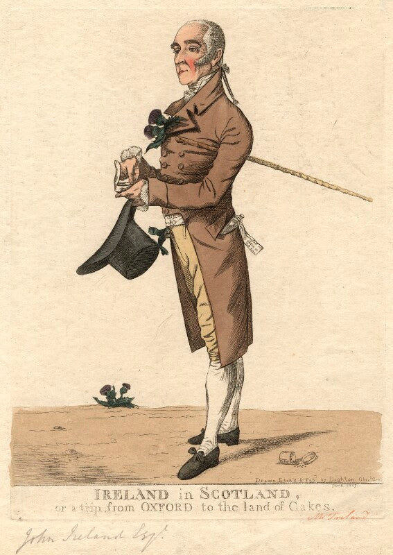 John ireland ('ireland in scotland or a trip from oxford to the land of cakes') npg d13430