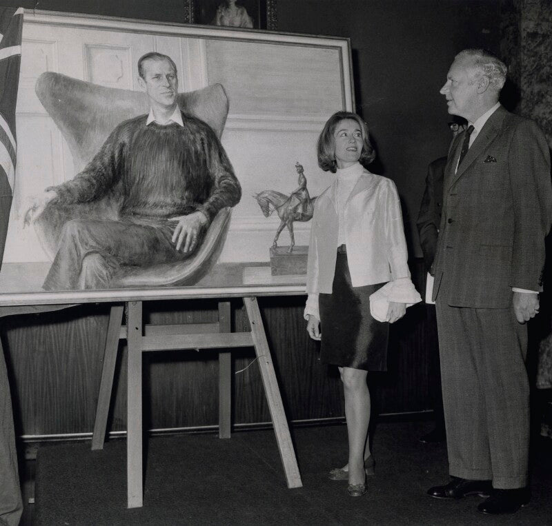 June mendoza; sir alexander russell downer npg x184028