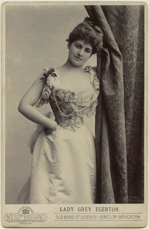 Mary carolyn campbell ('may', née cuyler), lady grey egerton npg x128422