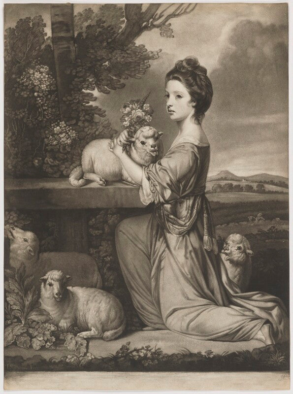 Mary (née leslie), countess of portmore npg d40382