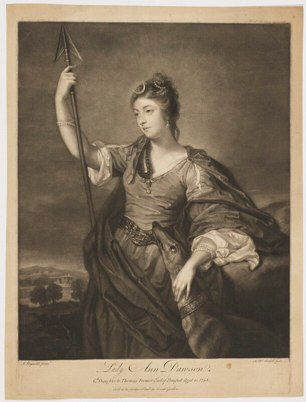 Lady anne dawson (née fermor) npg d34833