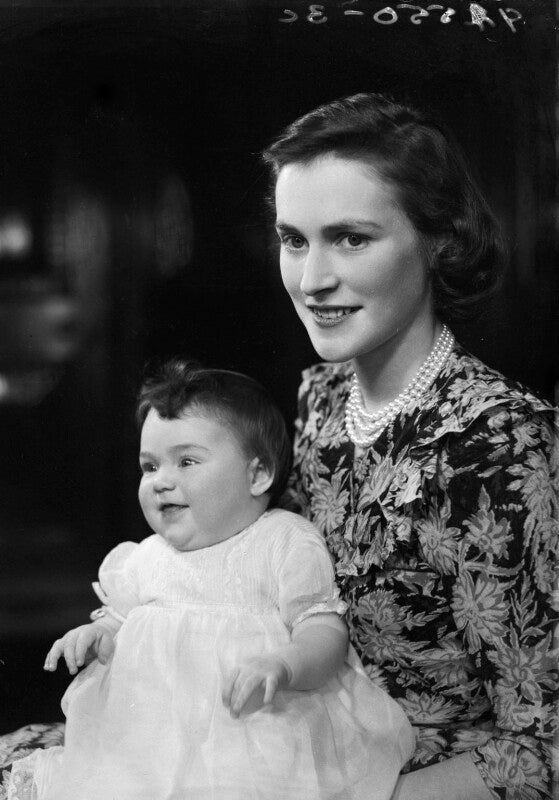 Davina marion moore (née chetwode); lady willa chetwode (née elliot murray kynynmound) npg x78290