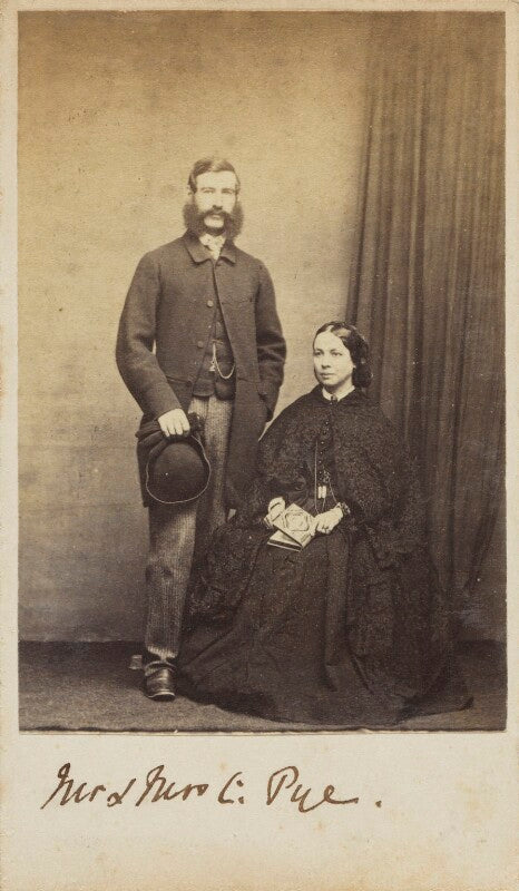 Barbara pye (née james); charles colquhoun pye npg ax9891