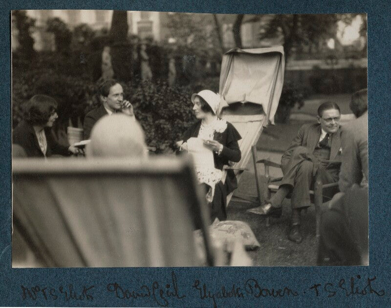 Vivienne ('vivien') eliot (née haigh wood); lord david cecil; elizabeth bowen; t.s. eliot npg ax143426