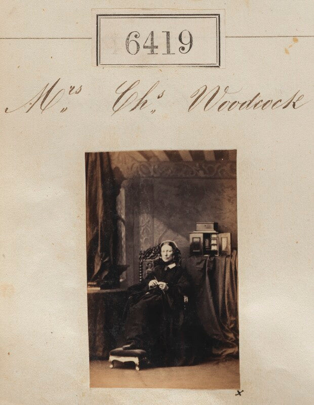Mrs charles woodcock npg ax56355