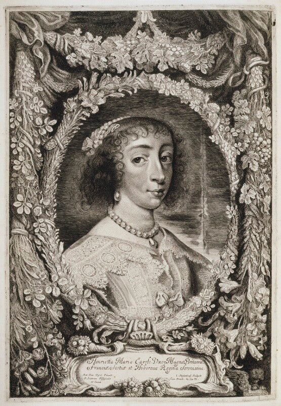 Henrietta maria npg d20016
