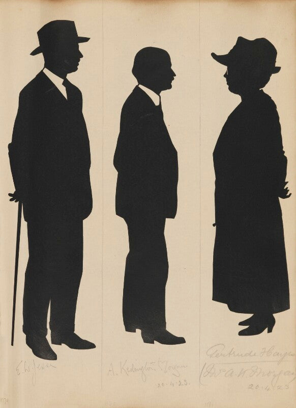 E.w. jesse; alfred kedington morgan; gertrude ellen hayes npg d46464