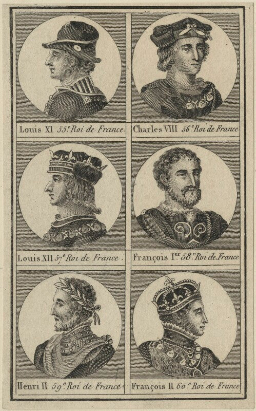 Kings of france npg d24778
