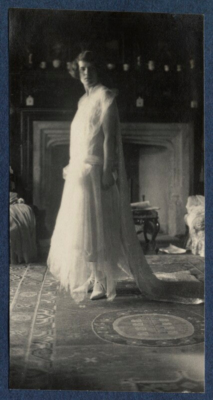 'me in court dress' (julian vinogradoff (née morrell)) npg ax141678