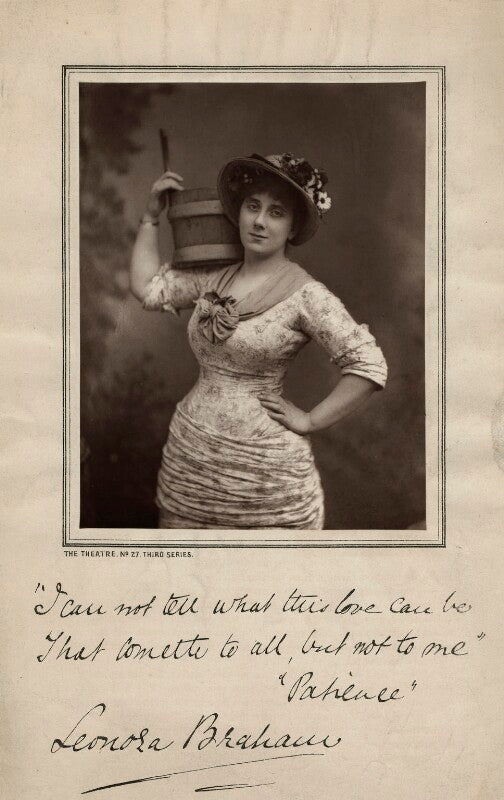 Leonora braham as patience in 'patience' npg x6415