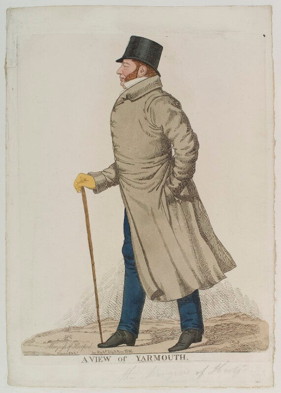 Francis charles seymour conway, 3rd marquess of hertford ('a view of yarmouth') npg d19967