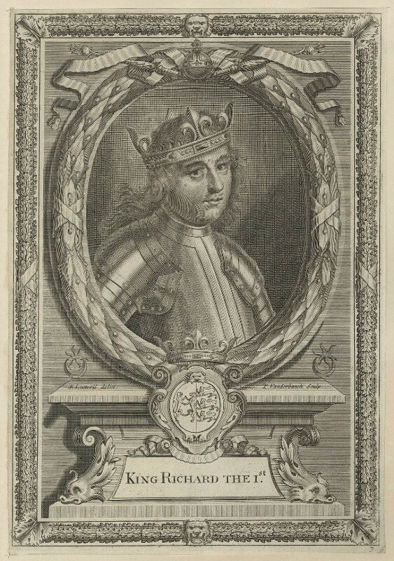 King richard i ('the lionheart') npg d23637