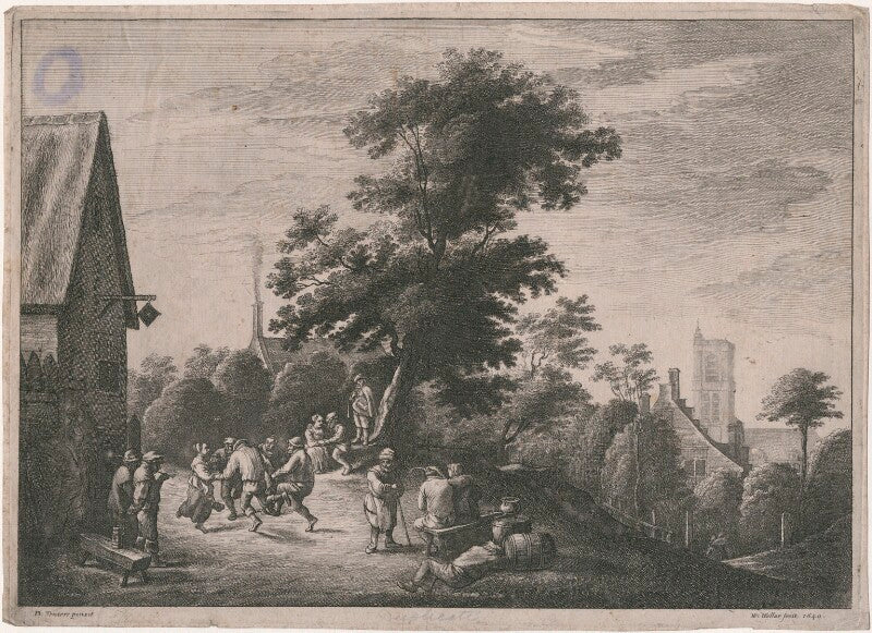 Peasants' dance npg d18042