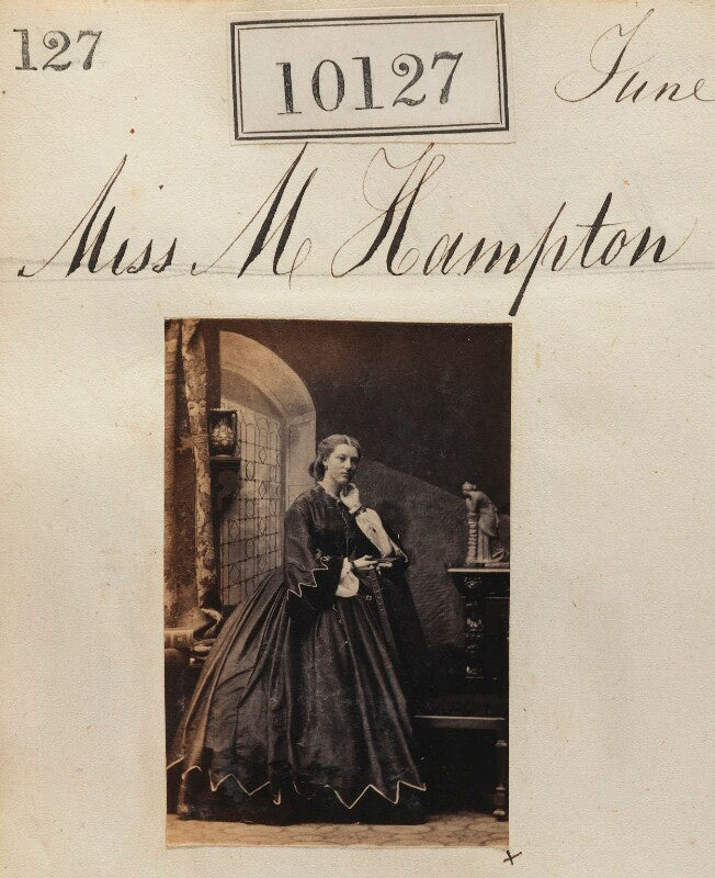 Miss mary hampton npg ax59842