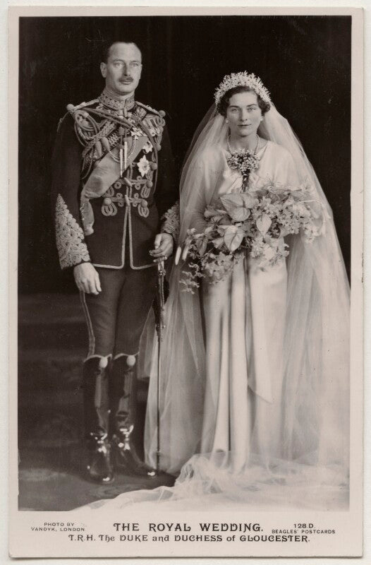 'the royal wedding' (prince henry, duke of gloucester; princess alice, duchess of gloucester) npg x197272