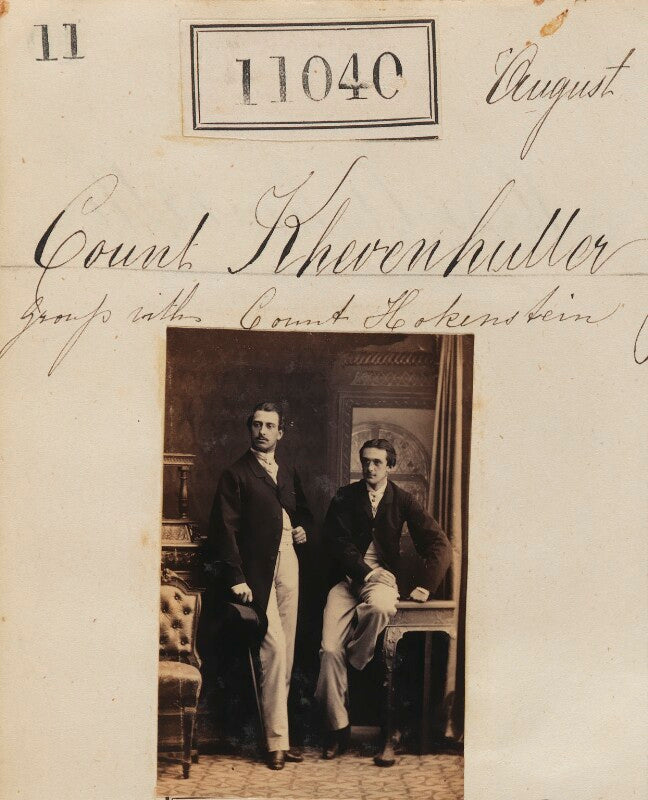 Count khevenhuller; count hokenstein npg ax60744