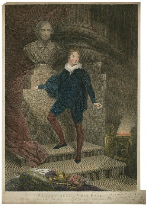 William henry west betty as hamlet npg d31739