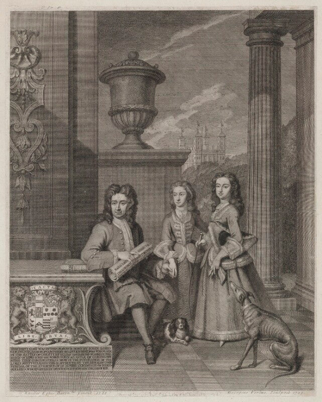 Thomas coningsby, earl of coningsby; lady frances hanbury williams; margaret coningsby, countess of coningsby npg d34073
