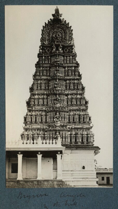 Chamundi hill temple npg ax143834