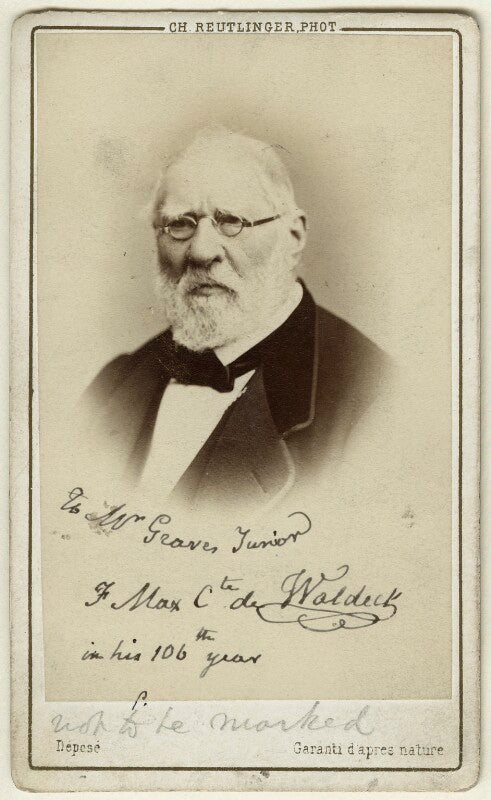 Jean frédéric maximilien de waldeck npg ax17176