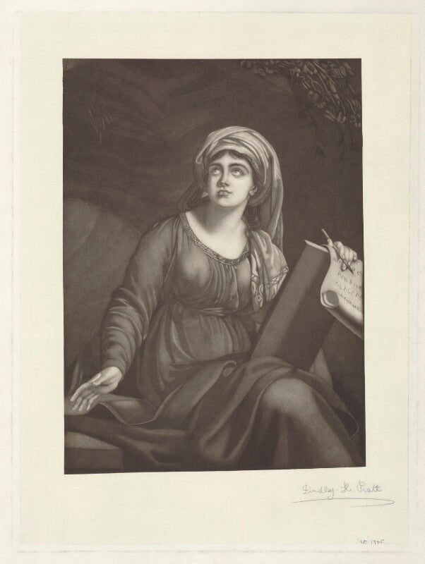 Emma hamilton as a sibyl npg d35245