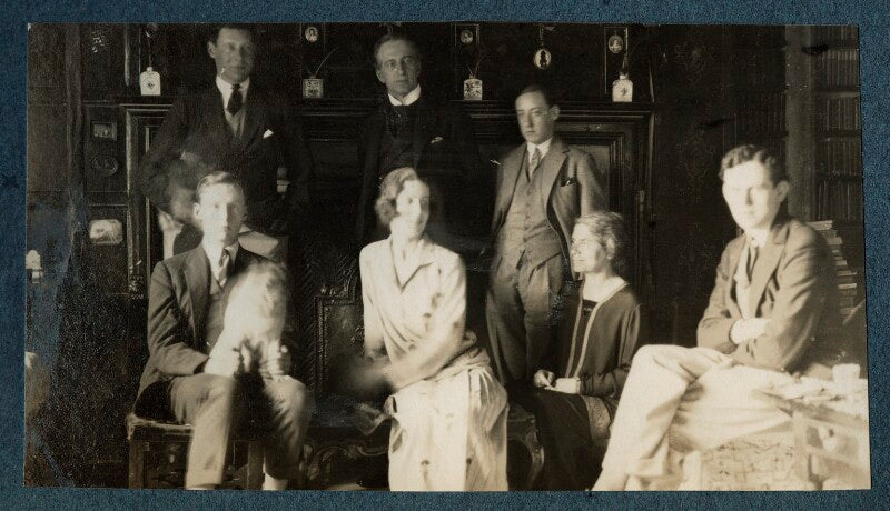 Philip edward morrell with friends npg ax142085