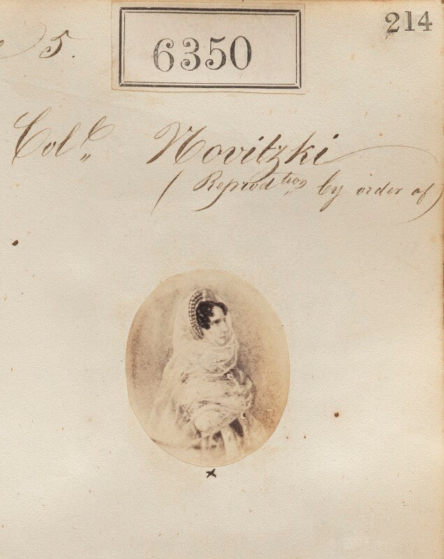 'reproduced by order of colonel novitzky' npg ax56295