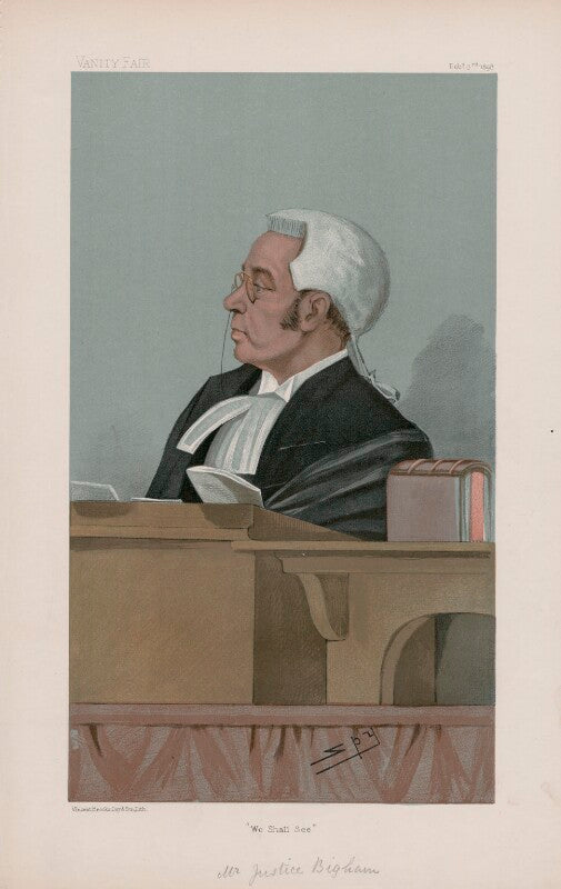 John charles bigham, 1st viscount mersey ('judges. no. 51.') npg d44893