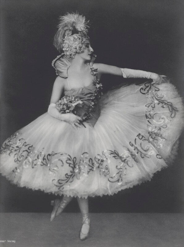 Anna pavlova in 'au bal' npg x135876