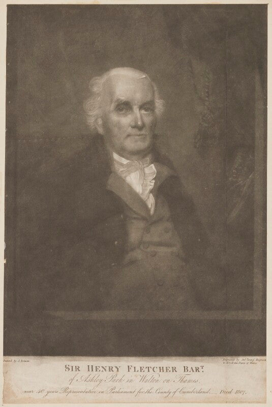 Sir henry fletcher, 1st bt npg d36978
