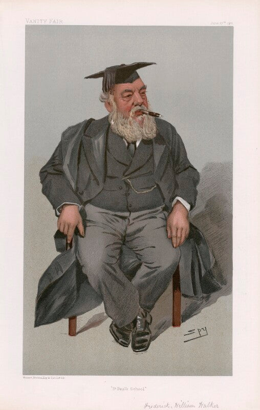 Frederick william walker ('men of the day. no. 813.') npg d45072