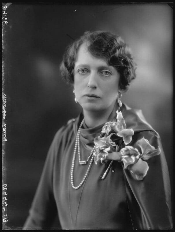 Mary cecil frankland (née curzon), 17th baroness zouche of haryngworth npg x34986