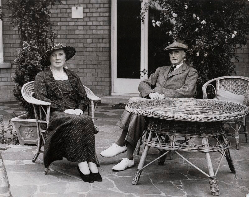 Mary ethel winifred (née macewen), lady barton; sir sidney barton npg x184181