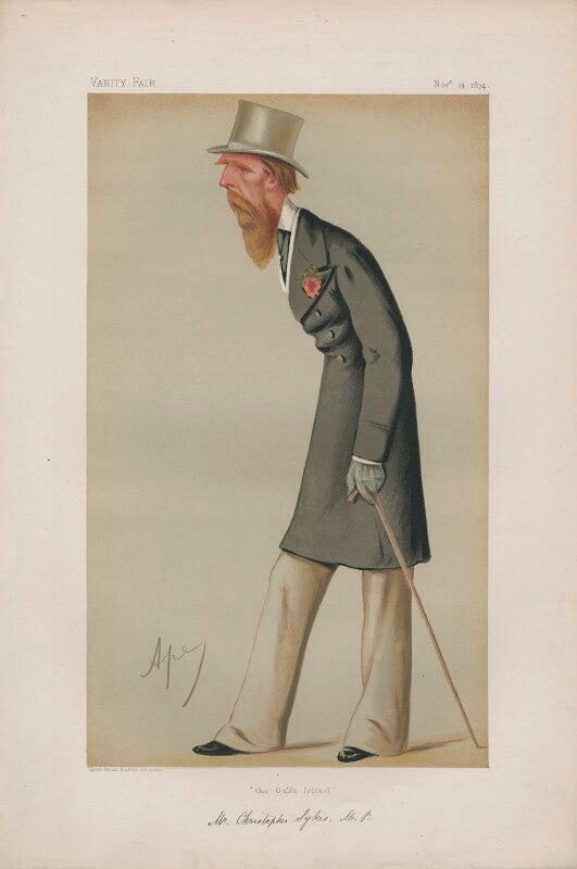 Christopher sykes ('statesmen. no. 190.') npg d43666