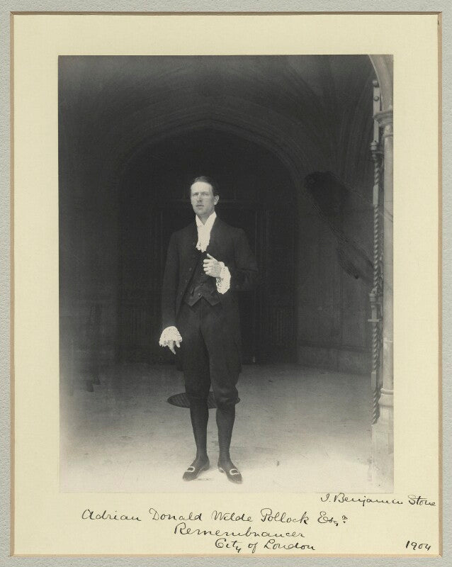 Sir adrian donald wilde pollock npg x44930