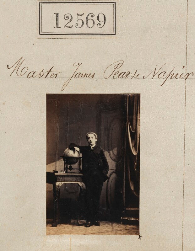 James pearse napier, 3rd baron napier of magdala npg ax62214