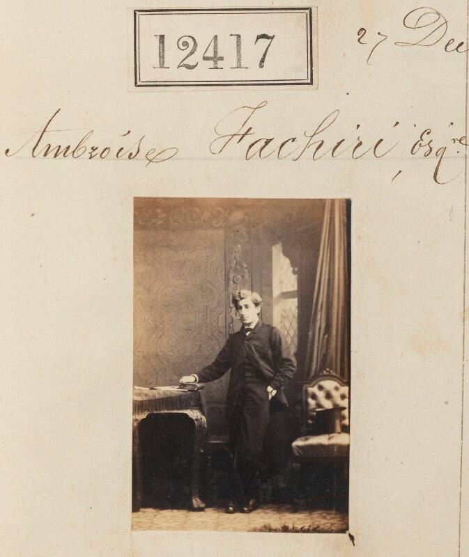 Ambroise fachiri npg ax62066