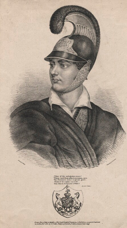 Lord byron npg d13785