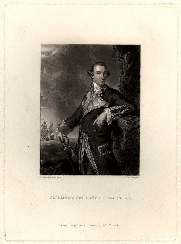 Alexander hood, 1st viscount bridport npg d812