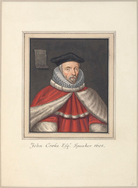 Sir john croke npg d23257