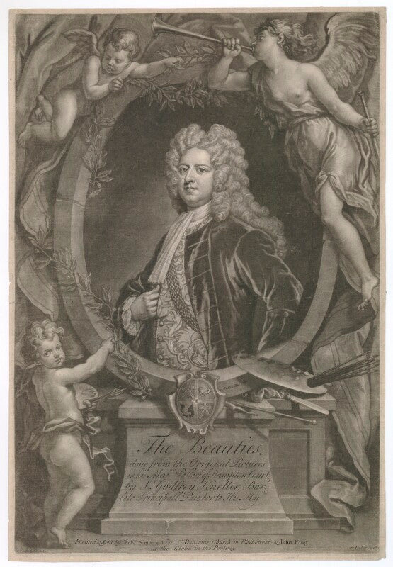 Sir godfrey kneller, bt npg d36900