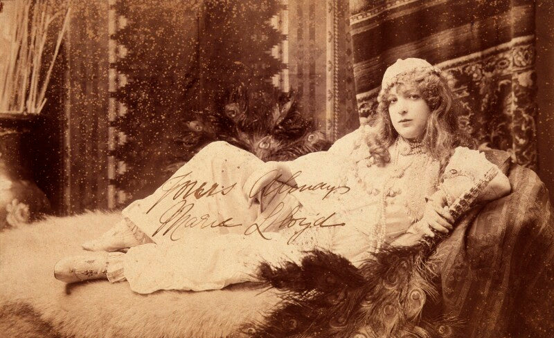 Marie lloyd npg x12456