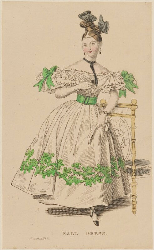 'ball dress', november 1832 npg d47667