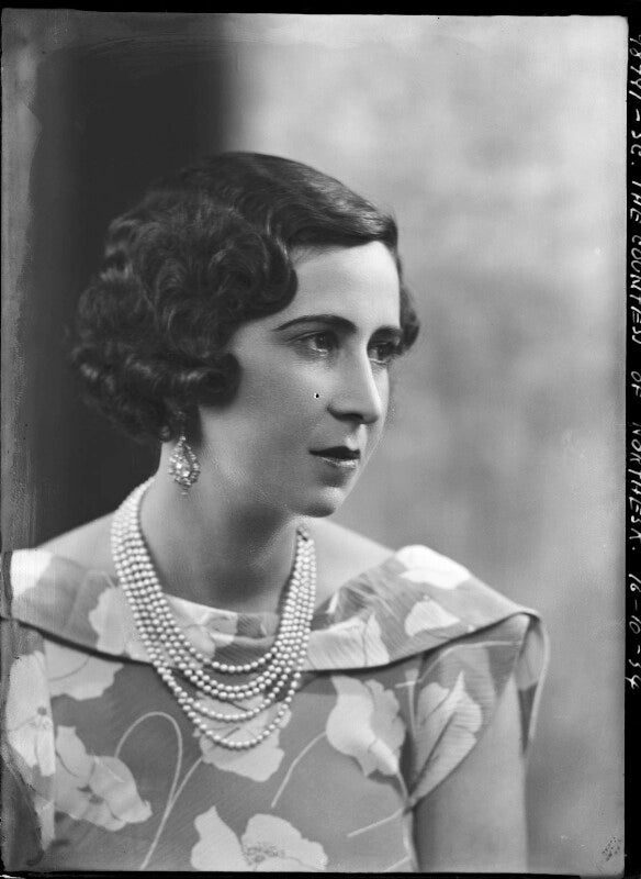 Elizabeth (née vlasto), countess of northesk npg x105145