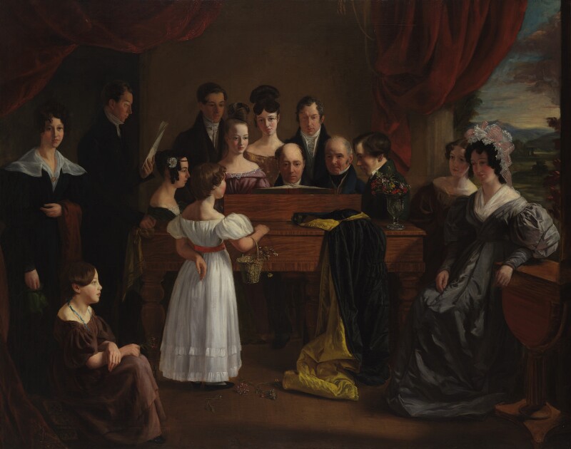 The novello family and friends npg 5686