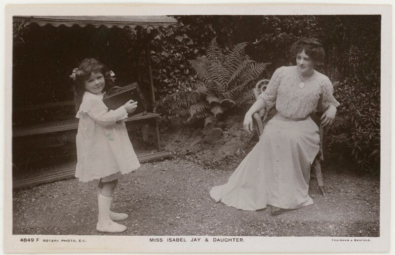 'isabel jay & daughter' (isabel jay; hon. cecilia claribel anderson (née cavendish)) npg x201157